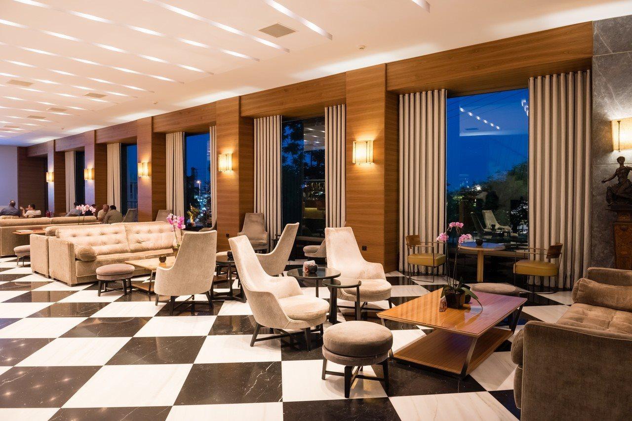 فندق أكويلا أتلانتس كاندية المظهر الخارجي الصورة The lobby of the hotel